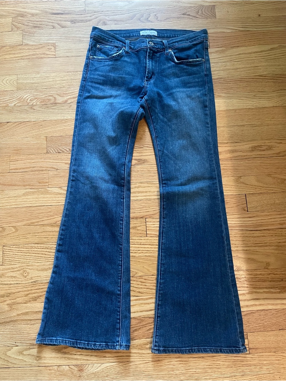 Women’s Dark Blue Flared Jeans